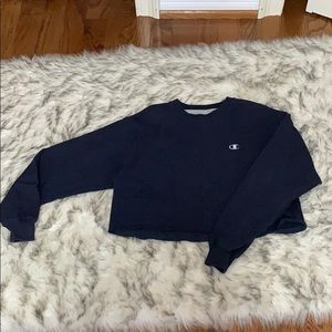 champion cropped sweater